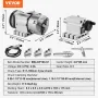 Dividing Head, K11-100mm 3-Jaw Chuck, CNC Router Milling Machine Rotational Axis 4th Axis A Axis Indexing Head, 66 mm(2.6")/65 m