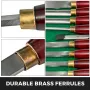 Wood Chisel Sets 8pcs Lathe Chisels 7INCH/17CM Woodworking Chisels 9INCH Wood Lathe Tools Wood Chisels Lathe Tools Wood Tool Box