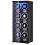 Watch Winder, Watch Winder for 8 Men's and Women's Automatic Watches, with 8 Super Quiet Japanese Mabuchi Motors, Blue LED Light