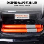 Traffic Delineator Post Cones, 2 Pack, Traffic Safety Delineator Barrier with 16.93 x 16.93 in Rubber Base, for Traffic Control 