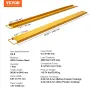 Palle Fork -udvidelser, 96 "Længde 6,5" Bredde, kraftig
