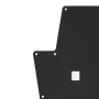 Ventet Hood Louver Black Powder Coat Front Liner til 2013-2017