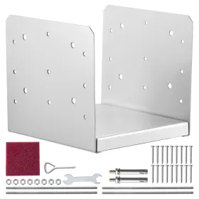 Trafikafgrænsningsstolper 44 tommer højde kanaliseringskegler orange PE -afgrænsningsstolpost Kit 10 tommer reflekterende bånd,