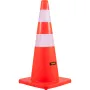 Sikkerhedskegler, 28 in/73 cm højde, 12 stk PVC orange