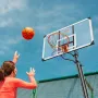 Basketball Hoop, 7,6-10 ft Justerbart Højde bærbart bagplade