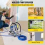 Luftløs vægmalingssprøjte 2200W Electric Sprayer Gun Kit, 22MPa