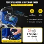 Airless Wall Paint Sprayer 2200W Electric Sprayer Gun Kit, 22Mpa Adjustable Spray Pressure with 15M Pipe for Wall & Ceiling/Wood