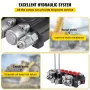 Hydraulic Directional Control Valve, 6 Spool Hydraulic Spool Valve, 11 GPM Hydraulic Loader Valve, 4500 PSI Directional Control 