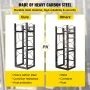 Refrigerant Tank Rack with 2x30lb and Other 3 Saving Space Cylinder Tank Rack 35x13x14-inch Refrigerant Cylinder Rack Gas Cylind