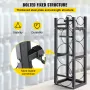 Refrigerant Tank Rack with 2x30lb and Other 3 Saving Space Cylinder Tank Rack 35x13x14-inch Refrigerant Cylinder Rack Gas Cylind