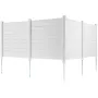 Outdoor Privacy Screens, 50" W x 50" H Air Conditioner Fence, Pool Equipment Enclosure, Horizontal Vinyl Privacy Fence, Perfect 