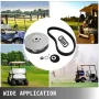 Bagdrevet koblingssæt til Yamaha Gas Golf Cart G2-G22 1985+