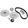 Rear Driven Clutch Kit for Yamaha Gas Golf Cart G2-G22 1985+ Secondary Clutch Driven Kit with Belt JN6-G6201-03 JN6-G6201-04, Si