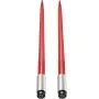 Pair Hay Spear 39" Bale Spear 3000 lbs Capacity, Bale Spike Quick Attach Square Hay Bale Spears 1 3/4", Red Coated Bale Forks, B
