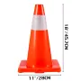 20Pack 18 "Trafikkegler, Safety Road Parkeringskegler PVC