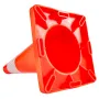 20Pack 18\" Traffic Cones, Safety Road Parking Cones PVC Base, Orange Traffic Cone with Reflective Collars, Hazard Construction 