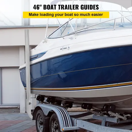 Boat trailer guide-ons, 46 ", et par aluminium trailer guide