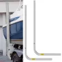 Boat trailer guide-ons, 46 ", et par aluminium trailer guide