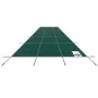 Pool Safety Cover Fits 6.09 x 12.19 m Rectangle Inground Pools, Safety Pool Cover with Drainage Holes, Mesh Solid Pool Cover for