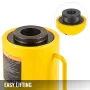 60T 2 Inch Hydraulic Cylinder Jack Hollow Single Acting Hydraulic Ram Cylinder 50 mm Hydraulic Lifting Cylinders for Riggers Fab