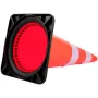 Safety Cones, 8 x 30\" Traffic Cones, PVC Orange Construction Cones, Reflective Collars Traffic Cones with Black Weighted Base U