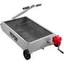 Oil Drain Pan 15 Gallon Oil Drain Tank, 57L Low Profile Oil Drain Pan, Large Capacity Oil Change Pan, Foldable Hand, with Pump, 