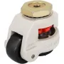 4 Pack Leveling Caster GD-80S Stem Mounted Footmaster Leveling Caster 500 kg per Leveling Caster Wheels Nylon Wheel and NBR Pad 
