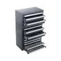 Drill Bit Dispenser Cabinet, 3 stykker tre-skuffe til 1/16 "til