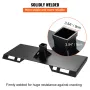  1/4\" Thick Plate 3/8\"" Top Bar Thic Quick Tach Attachment Mount Plate Skid Steer Bobcat"