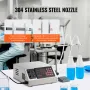 Liquid Filling Machine, 30-4000ml Filling Capacity, Automatic Bottle Filler Machine Bottling Machine Digital Control for Milk, W