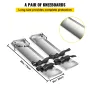 Concrete Knee Boards 30'' x 8'' Slider Knee Boards, Kneeler Board Stainless Steel Kneeboards, Concrete Sliders Pair Moving Slide