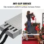 Aluminum Work Plank, 8-13ft Telescoping Plank, 440lbs Capacity Aluminum Extension Plank, 12.5 inch Width, Aluminum Scaffolding P