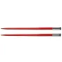 Par høspyd 43 "Bale Spear 3000 lbs Kapacitet, Bale Spike Quick