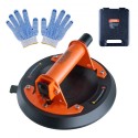 Glass Suction Cup, 8" 615 lbs Load Capacity, Vacuum Suction Cup with ABS Handle and Carry Box, Heavy Duty Industrial Suction