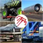 Kædebindemiddel 5/16-3/8, Ratchet Load Binder 6600 kg