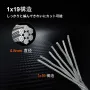 Stainless Steel Cable 3/16"x 1000ft, T316 Marine Grade Deck Cable Railing, 1x19 Strands Construction Braided Aircraft Cable for 