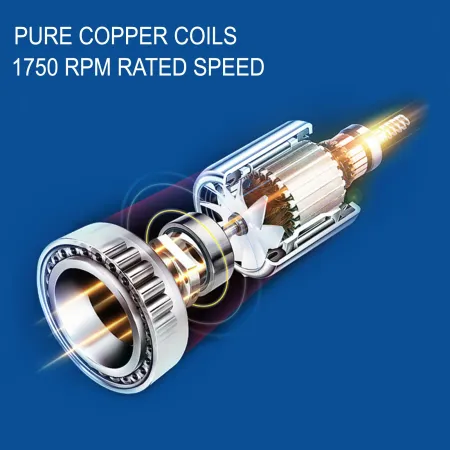 Motor, 1 hk, 56c ramme, 1750 o / min, TEFC, permanent magnet