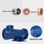 Motor, 1 hk, 56c ramme, 1750 o / min, TEFC, permanent magnet