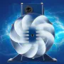 Motor, 1 hk, 56c ramme, 1750 o / min, TEFC, permanent magnet