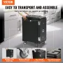 Isoleret madpanebærer, 109 QT Hot Box til catering, LLDPE Food