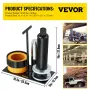 Carrier & Pinion Bearing Puller, Compatible with Dana 30, 40, 60, 70, Ford 9\" Bearings, Pinion Puller Tool with 2 Clamshells, 4