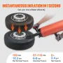 Dæk perle blaster, 150 psi, håndholdt 2,4 gal/9 l luft