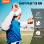 9 Hole Baseball Net, 28"x27" Softball Baseball Training Equipment for Hitting Pitching Practice, Heavy Duty Height Adjustable Tr