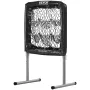 9 Hole Baseball Net, 28"x27" Softball Baseball Training Equipment for Hitting Pitching Practice, Heavy Duty Height Adjustable Tr
