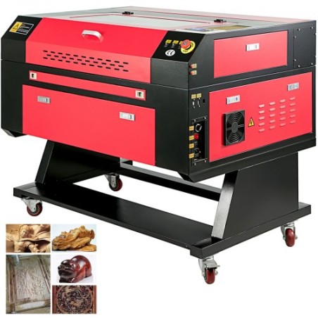 60W Laser Engraver 500x700mm Laser Cutter Engraving Machine CO2 Laser Engraver USB Interface for DIY Engraving