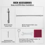 152.4x152.4 Post Base, 1Pcs Stainless Steel Adjustable Post Anchor Bracket(Internal 150 x 139.7), Adjustable Post Base for Pavil