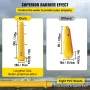 Oversvømmelsespose, 24 ft længde x 12 i højden, genanvendelige