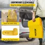 Flood Bag, 732 × 50.8 × 30.5 cm, Reusable PVC Water Diversion Tubes, Lightweight with Excellent Waterproof Effect Used for Doorw