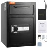 2.5 C Depository Safe Deposit Safe with Drop Slot Passwords and Keys