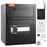 1.7 C Depository Safe Deposit Safe with Drop Slot Passwords and Keys